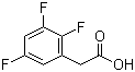 2,3,5-Trifluorophenylacetic acid molecular structure (CAS 132992-28-0)