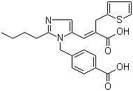 Eprosartan molecular structure (CAS 133040-01-4)