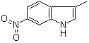 3-Methyl-6-nitro-1H-indole molecular structure (CAS 133053-76-6)