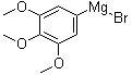 (3,4,5-Trimethoxyphenyl)magnesium bromide molecular structure (CAS 133095-91-7)