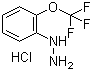 结构式 CAS# 133115-76-1, 2-(三氟甲氧基)苯肼盐酸盐