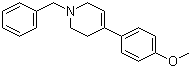 1-Benzyl-4-(4-methoxyphenyl)tetrahydropyridine molecular structure (CAS 13314-69-7)