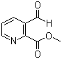 结构式 CAS# 133155-82-5, 3-甲醛基-2-吡啶甲酸甲酯