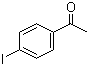 4-碘代苯乙酮分子结构 (CAS 13329-40-3)
