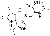 structure of CAS# 133343-34-7, Lactacystin