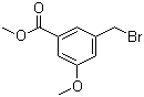 Methyl 3-(bromomethyl)-5-methoxybenzoate molecular structure (CAS 133357-62-7)