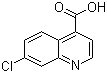 7-Chloroquinoline-4-carboxylic acid molecular structure (CAS 13337-66-1)