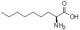 (2S)-2-Aminononanoic acid molecular structure (CAS 133444-84-5)