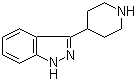 3-Piperidin-4-yl-1H-indazole molecular structure (CAS 133455-10-4)
