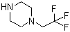 1-(2,2,2-Trifluoroethyl)piperazine molecular structure (CAS 13349-90-1)
