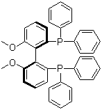 (R)-(+)-(6,6'-Dimethoxybiphenyl-2,2'-diyl)bis(diphenylphosphine) molecular structure (CAS 133545-16-1)