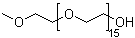 2,5,8,11,14,17,20,23,26,29,32,35,38,41,44,47-Hexadecaoxanonatetracontan-49-ol molecular structure (CAS 133604-58-7)