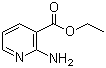 Ethyl 2-aminopyridine-3-carboxylate molecular structure (CAS 13362-26-0)