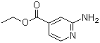 Ethyl 2-aminoisonicotinate molecular structure (CAS 13362-30-6)