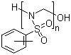 邻/对甲苯磺酰胺甲醛树脂分子结构 (CAS 1338-51-8)