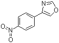 4-(4-Nitrophenyl)-1,3-oxazole molecular structure (CAS 13382-61-1)