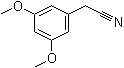 structure of CAS# 13388-75-5, 3,5-Dimethoxybenzeneacetonitrile;3,5-Dimethoxybenzyl cyanide; NSC 245126