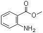 structure of CAS# 134-20-3, Methyl anthranilate;Methyl 2-aminobenzoate