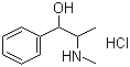 DL-盐酸麻黄碱分子结构 (CAS 134-71-4)