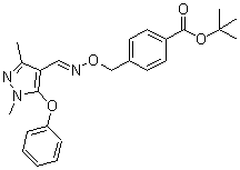 Fenpyroximate molecular structure (CAS 134098-61-6)