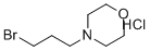 结构式 CAS# 134187-43-2, 4-(3-溴丙基)吗啉盐酸盐