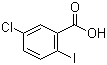 5-Chloro-2-iodobenzoic acid molecular structure (CAS 13421-00-6)