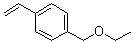 p-Vinylbenzyl ethyl ether molecular structure (CAS 13422-21-4)