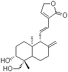Dehydroandrographolide molecular structure (CAS 134418-28-3)