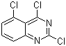 2,4,5-三氯喹唑啉分子结构 (CAS 134517-55-8)