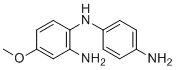 (4-Methoxy-2-aminophenyl)-(4-aminophenyl)-amine molecular structure (CAS 1345687-79-7)