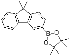 2-(9,9-Dimethyl-9H-fluoren-3-yl)-4,4,5,5-tetramethyl-1,3,2-dioxaborolane molecular structure (CAS 1346007-02-0)