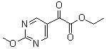 2-Methoxy-alpha-oxo-5-pyrimidineacetic acid ethyl ester molecular structure (CAS 1346597-52-1)