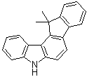 5,12-Dihydro-12,12-dimethylindeno[1,2-c]carbazole molecular structure (CAS 1346645-54-2)