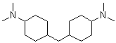 4,4'-Methylenebis[N,N-dimethylcyclohexanamine] molecular structure (CAS 13474-64-1)