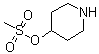 4-[(Methylsulfonyl)oxy]piperidine molecular structure (CAS 1347747-71-0)