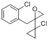 2-(1-chlorocyclopropyl)-2-[(2-chlorophenyl)methyl]-Oxirane molecular structure (CAS 134818-68-1)