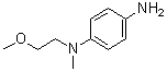 N1-(2-Methoxyethyl)-N1-methyl-1,4-benzenediamine molecular structure (CAS 134923-62-9)