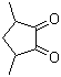 3,5-Dimethyl-1,2-cyclopentanedione molecular structure (CAS 13494-07-0)