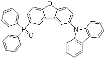 9-[8-(Diphenylphosphinyl)-2-dibenzofuranyl]-9H-carbazole molecular structure (CAS 1349901-36-5)