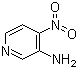 结构式 CAS# 13505-02-7, 3-氨基-4-硝基吡啶