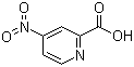 4-硝基-2-吡啶羧酸分子结构 (CAS 13509-19-8)