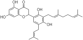 Sanggenol P molecular structure (CAS 1351931-30-0)