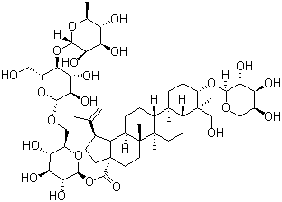 白头翁皂苷 B分子结构 (CAS 135247-95-9)