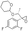 2-[(1R)-1-[(2R)-2-(2,4-Difluorophenyl)oxiranyl]ethoxy]tetrahydro-2H-pyran molecular structure (CAS 135267-12-8)