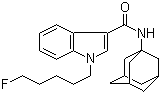 结构式 CAS# 1354631-26-7, 1-(5-氟戊基)-N-金刚烷-1-基-1H-吲哚-3-甲酰胺