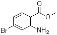 Methyl 2-amino-4-bromobenzoate molecular structure (CAS 135484-83-2)