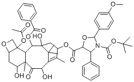 Cabazitaxel intermediate molecular structure (CAS 1354900-65-4)