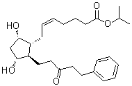 15-Ketolatanoprost molecular structure (CAS 135646-98-9)
