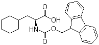 Fmoc-3-cyclohexyl-L-alanine molecular structure (CAS 135673-97-1)
