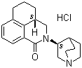 structure of CAS# 135729-62-3, Palonosetron hydrochloride;(3aS)-2-(3S)-1-Azabicyclo[2.2.2]oct-3-yl-2,3,3a,4,5,6-hexahydro-1H-benz[de]isoquinolin-1-one monohydrochloride